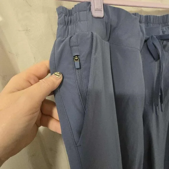 Blue Lightweight Cargo Jogger Pants - Stretch and Pockets! - Picture 8 of 8